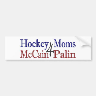 Adesivo Para Carro Mães 4 McCain Palin do hóquei