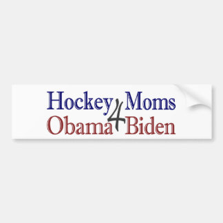 Adesivo Para Carro Mães 4 Obama Biden do hóquei
