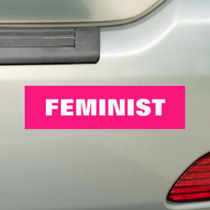 Adesivo Para Carro Magenta branca "feminista", fuchsia, carro rosa qu