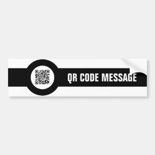 Adesivo Para Carro magstripe customizável do código de QR