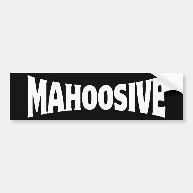 ADESIVO PARA CARRO MAHOOSIVO (Frente)