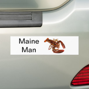 Adesivo Para Carro Maine Man Lobster
