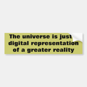 Adesivo Para Carro Maior universo de Digitas da realidade