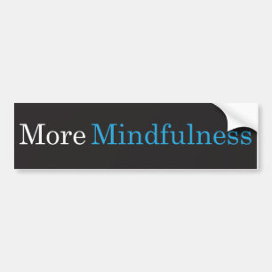 Adesivo Para Carro Mais autocolante no vidro traseiro do Mindfulness