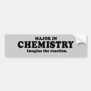 Adesivo Para Carro MAJOR na QUÍMICA - IMAGINE o t-shirt da REAÇÃO