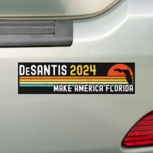 Adesivo Para Carro Make America Florida Ron DeSantis 2024