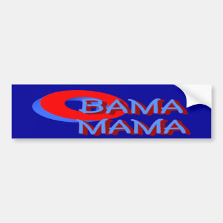 Adesivo Para Carro Mama autocolante no vidro traseiro de O Bama