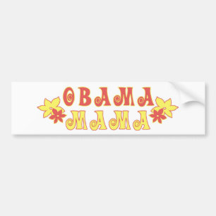 Adesivo Para Carro Mama autocolante no vidro traseiro de Obama