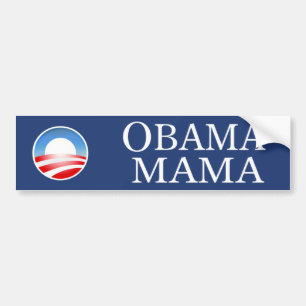 Adesivo Para Carro Mama autocolante no vidro traseiro de Obama