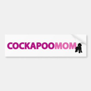 Adesivo Para Carro Mamã de Cockapoo