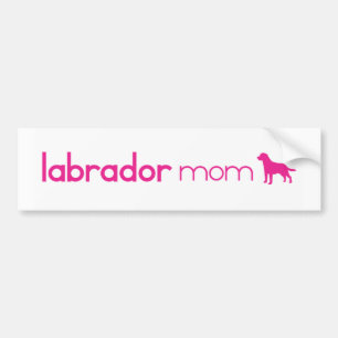 Adesivo Para Carro Mamã de labrador retriever