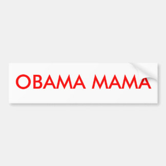 ADESIVO PARA CARRO MAMA DE OBAMA
