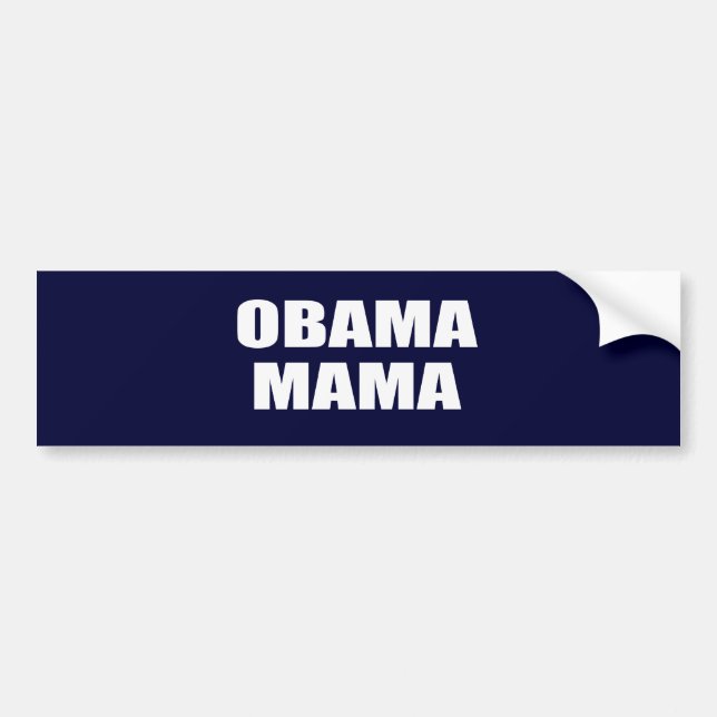 ADESIVO PARA CARRO MAMA DE OBAMA (Frente)