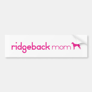 Adesivo Para Carro Mamã de Rhodesian Ridgeback