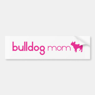Adesivo Para Carro Mamã do buldogue francês