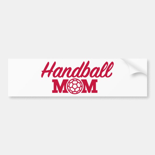 Adesivo Para Carro Mamã do handball (Frente)