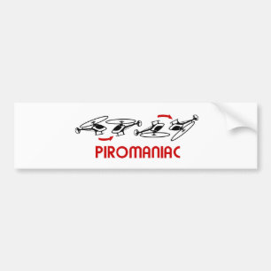 Adesivo Para Carro Maniac de Piro