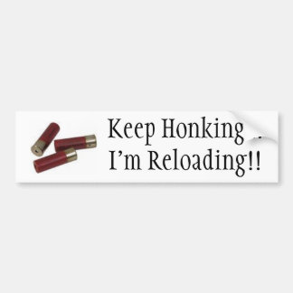 Adesivo Para Carro Mantenha Honking