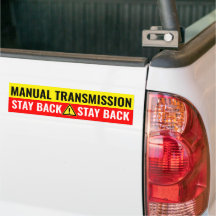 Mantenha-se afastado! Transmissão Manual