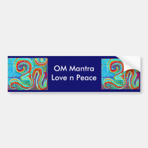Adesivo Para Carro Mantra Om108 de OM