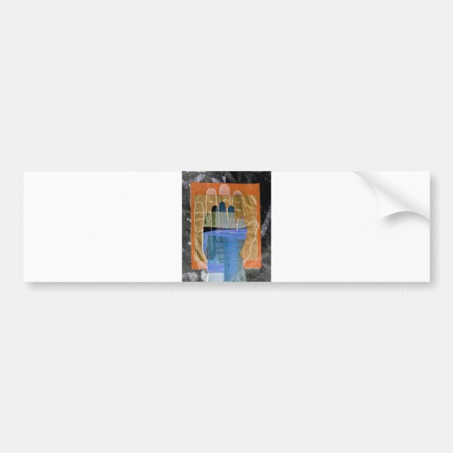 Adesivo Para Carro Mão de Buiddha (Frente)