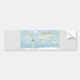 Adesivo Para Carro Mapa do Explorador da Superfície da Terra