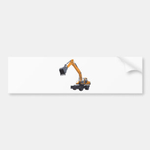 Adesivo Para Carro Máquina escavadora grande do Bagger