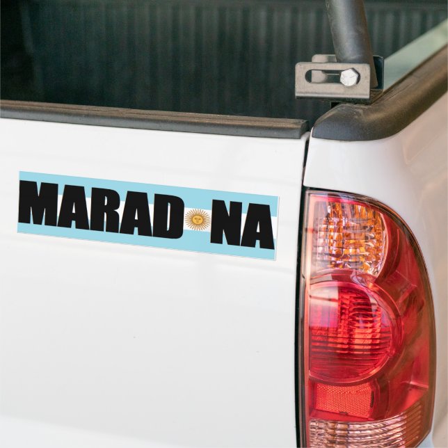 ADESIVO PARA CARRO MARADONA (No caminhão)