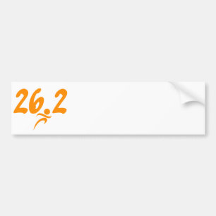 Adesivo Para Carro Maratona da laranja 26,2