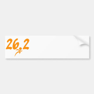 Adesivo Para Carro Maratona da laranja 26,2