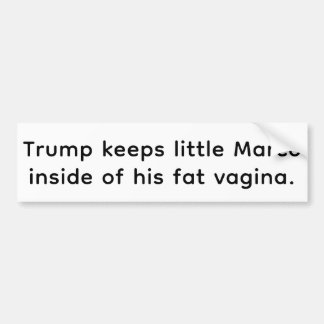 Adesivo Para Carro Marco peida na vagina de Trump Hankamer Artjunkhau