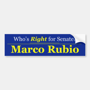 Adesivo Para Carro Marco Rubio