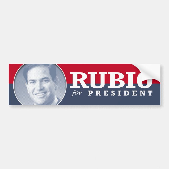 ADESIVO PARA CARRO MARCO RUBIO 2016 (Frente)