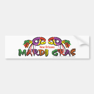 ADESIVO PARA CARRO MARDI-GRAS