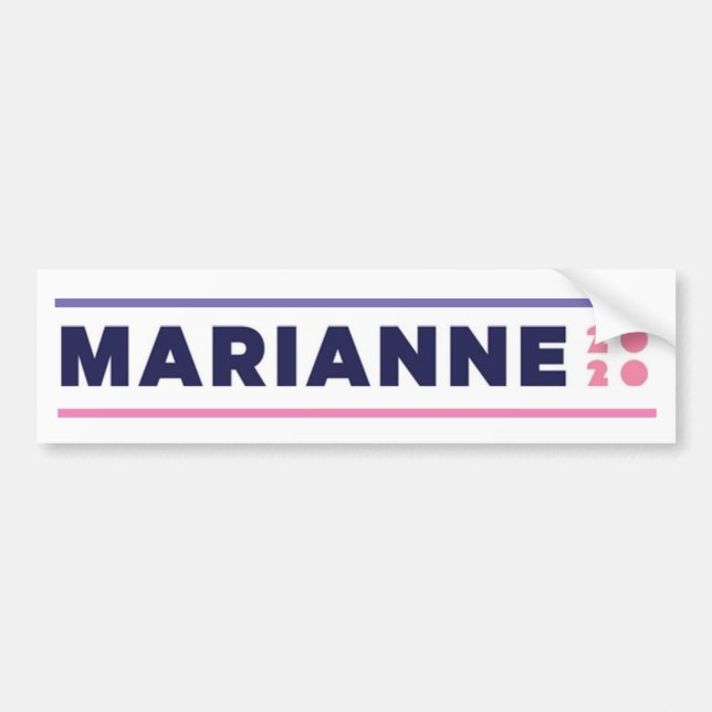 Adesivo Para Carro Marianne 2020 (Frente)
