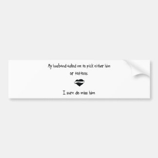 Adesivo Para Carro Marido ou tatuagens da picareta