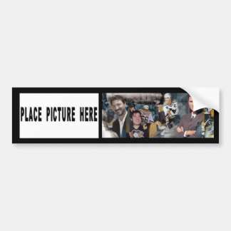 Adesivo Para Carro Mario Mosaic Bumper Sticker com Foto Individual