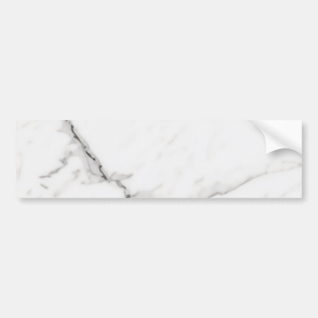 Adesivo Para Carro Mármore Branco (Frente)