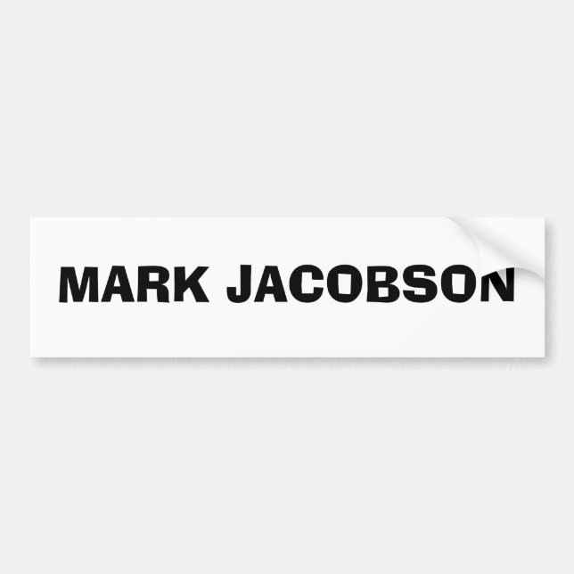 ADESIVO PARA CARRO MARQUE JACOBSON (Frente)