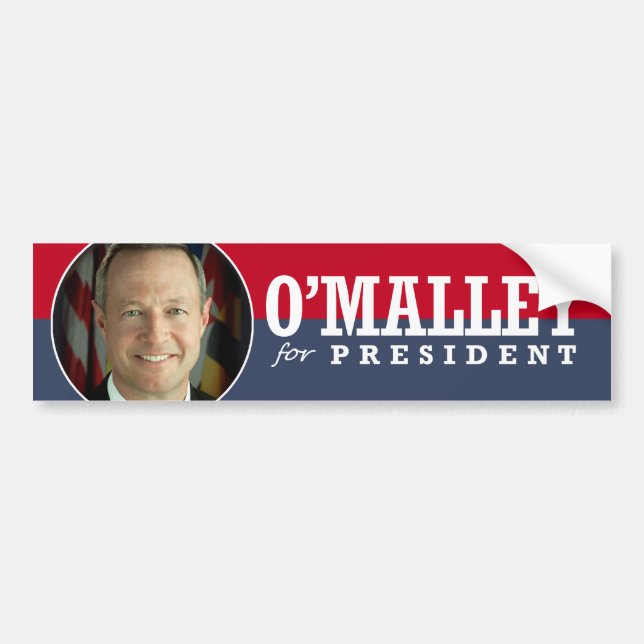 ADESIVO PARA CARRO MARTIN OMALLEY 2016 (Frente)