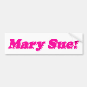 Adesivo Para Carro Mary Sue!
