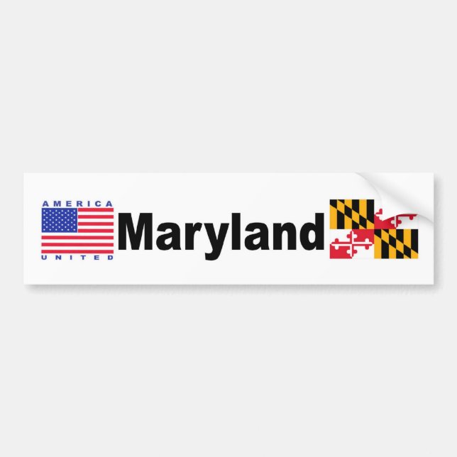 Adesivo Para Carro Maryland (Frente)