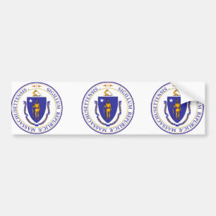 Adesivo Para Carro Massachusetts, EUA