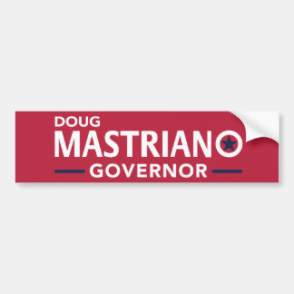 Adesivo Para Carro Mastriano for Governor Bumper Sticker - Red