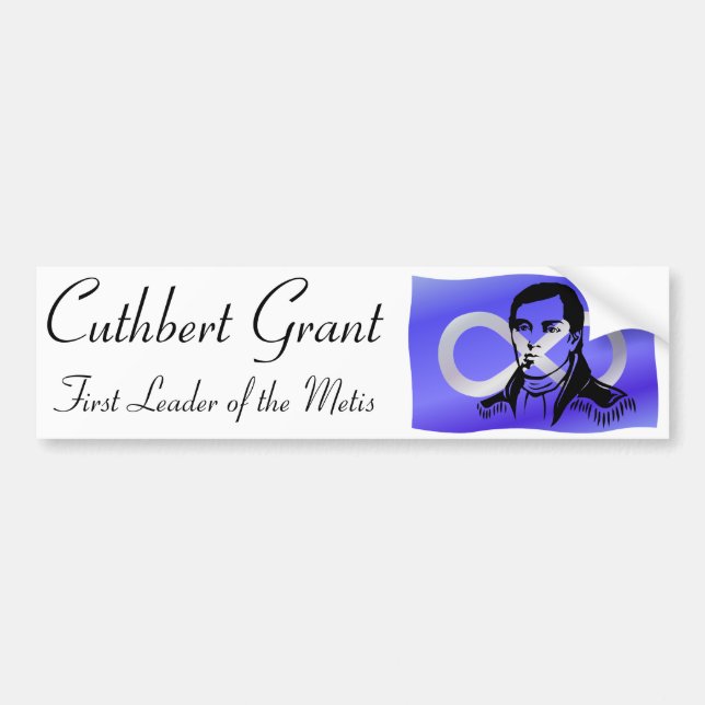 Adesivo Para Carro Matite Nação Bumper Sticker Cuthbert Grant Sticker (Frente)