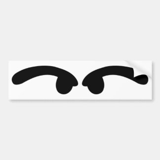 Adesivo Para Carro mau que olha os olhos