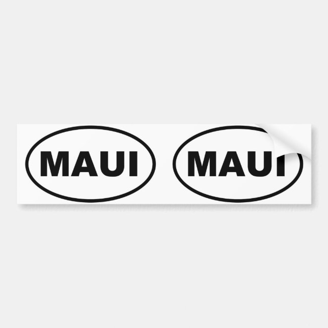 Adesivo Para Carro Maui (Frente)
