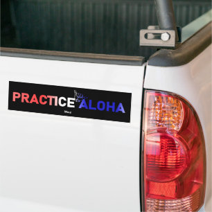 Adesivo Para Carro Maui Practice Aloha Flag Shaka (Hang solto)