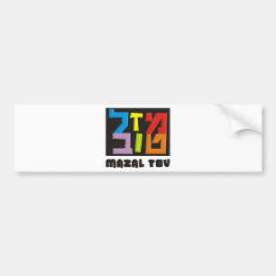 Adesivo Para Carro Mazal Tov