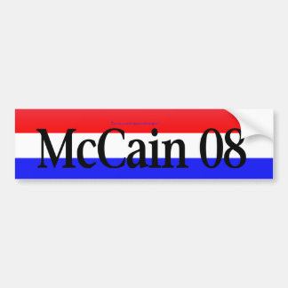Adesivo Para Carro McCain 08